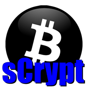Логотип Bitcoin Scrypt