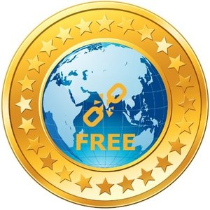 Логотип FREE coin